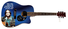 Load image into Gallery viewer, James Taylor Autographed Custom Graphics 1/1 Acoustic Guitar PSA
