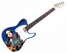 Load image into Gallery viewer, James Taylor Signed Custom 1/1 Graphics Photo Guitar PSA
