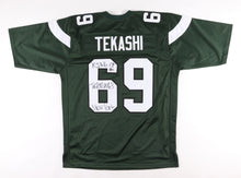 Load image into Gallery viewer, Tekashi 6ix9ine Autographed King Of NY Football Jersey BAS Witness ITP
