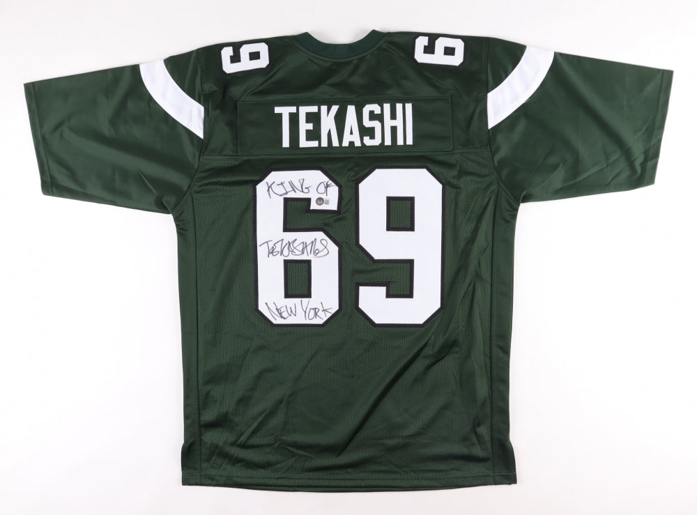 Tekashi 6ix9ine Autographed King Of NY Football Jersey BAS Witness ITP