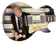 John Tesh Autographed Signed Custom Graphics Photo Guitar