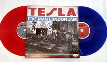 Load image into Gallery viewer, Tesla Five Man London Jam Double Colored Autographed Vinyl Album Lp
