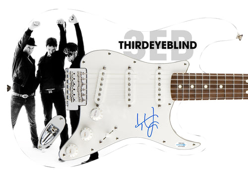 Third Eye Blind Stephen Jenkins Signed Album Cd Photo Graphics Guitar