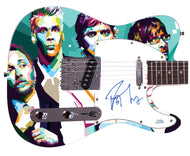 Rob Thomas Matchbox Twenty Signed Custom 1/1 Graphics Photo Guitar