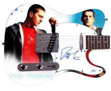 Load image into Gallery viewer, Rob Thomas Matchbox Twenty Signed Custom 1/1 Graphics Photo Guitar
