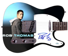 Load image into Gallery viewer, Rob Thomas Matchbox Twenty Signed Custom 1/1 Graphics Photo Guitar

