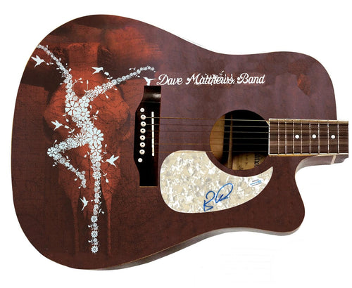 Dave Matthews Band Boyd Tinsley Autographed 1:1 Graphics Photo Guitar