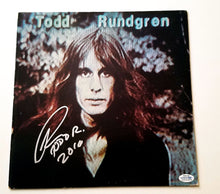 Load image into Gallery viewer, Todd Rundgren Signed Hermit Of Mink Hollow Album Cover
