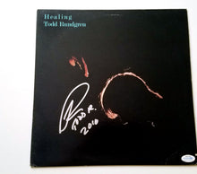 Load image into Gallery viewer, Todd Rundgren Autographed Signed Healing Album LP
