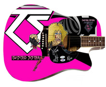 Load image into Gallery viewer, Twisted Sister Autographed 1:1 Signature Edition Graphics Photo Guitar
