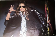Load image into Gallery viewer, Aerosmith Steven Tyler Autographed Signed 24x36 Canvas Photo Print
