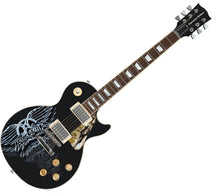 Load image into Gallery viewer, Aerosmith Steven Tyler Autographed Signed 1/1 Custom Graphics Photo Guitar ACOA
