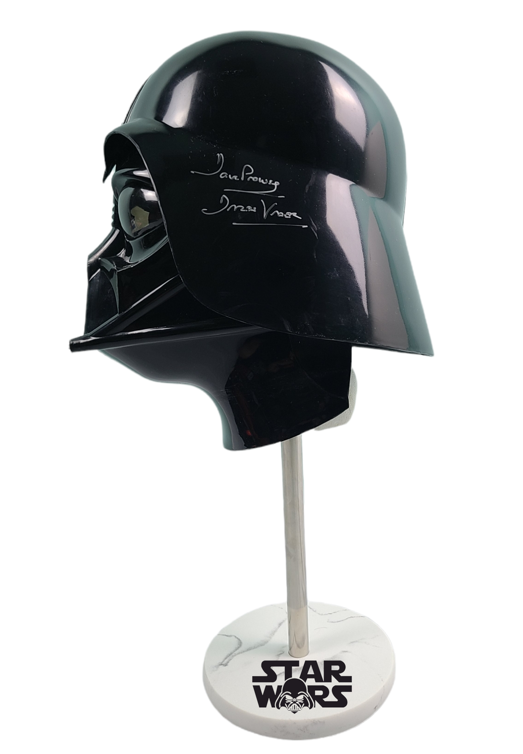 Dave Prowse Autographed Star Wars Darth Vader Full Scale 1:1 Helmet Display JSA