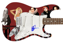 Load image into Gallery viewer, Panic! At The Disco Brendon Urie Signed 1/1 Custom Graphics Photo Guitar
