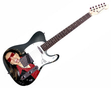 Load image into Gallery viewer, Steve Vai Signed Custom 1/1 Graphics Photo Guitar ACOA
