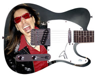 Steve Vai Autographed Custom 1/1 Graphics Photo Guitar