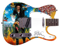 Steve Vai Autographed Custom 1/1 Graphics Photo Guitar