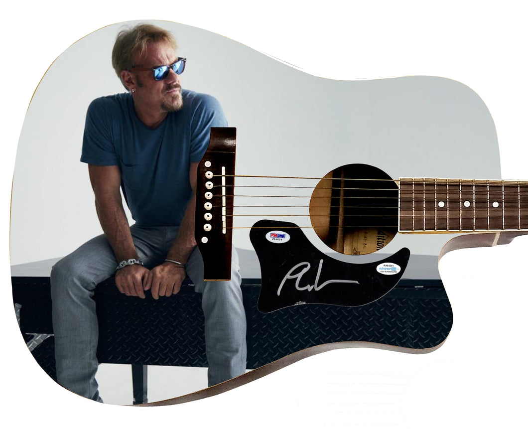 Phil Vassar Autographed Custom Graphics 1/1 Acoustic Guitar