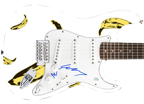 Velvet Underground Autographed Signed 1/1 Custom Graphics Guitar