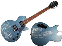 Load image into Gallery viewer, The Beach Boys Signed Epiphone Guitar w Good Vibrations Lyrics Exact Proof
