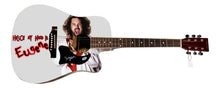 Load image into Gallery viewer, WWE Eugene Autographed 1/1 Custom Graphics Photo WWF Guitar PSA
