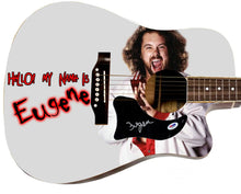 Load image into Gallery viewer, WWE Eugene Autographed 1/1 Custom Graphics Photo WWF Guitar

