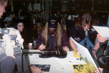 Load image into Gallery viewer, Zakk Wylde Signed Custom Graphics Photo Guitar ACOA

