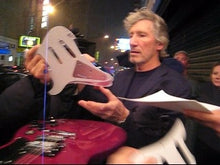 Load image into Gallery viewer, Pink Floyd Roger Waters Autographed 1/1 Hand Painted Guitar ACOA
