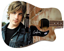Load image into Gallery viewer, Jimmy Wayne Autographed 1/1 Custom Graphics Photo Guitar
