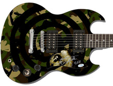 Load image into Gallery viewer, Zakk Wylde Autographed Custom Graphics Spiral Camo 1/1 Guitar
