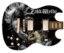 Load image into Gallery viewer, Zakk Wylde Autographed Custom Graphics Photo Guitar
