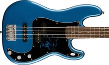 Load image into Gallery viewer, Pink Floyd Roger Waters Autographed Blue Fender Precision Bass Guitar
