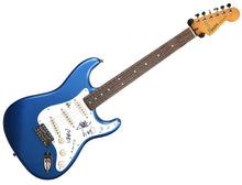 Load image into Gallery viewer, The Foo Fighters Autographed Fender Lake Placid Blue Electric Guitar JSA
