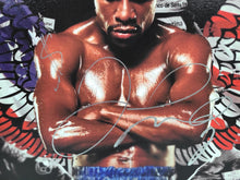 Load image into Gallery viewer, Floyd Money Mayweather Jr. Signed w Pound4Pound Best Quote Art Framed Canvas BAS

