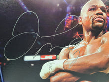 Load image into Gallery viewer, Floyd Money Mayweather Jr. Autographed Custom Photo Framed Canvas BAS
