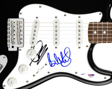 Load image into Gallery viewer, Aerosmith Signed X2 Guitar Steven Tyler Brad Whitford PSA
