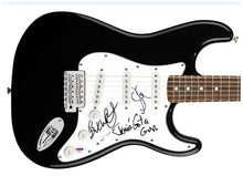 Load image into Gallery viewer, Aerosmith Autographed X2 w Lyrics Signed Guitar Steven Tyler
