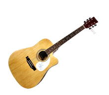 Load image into Gallery viewer, Don Cheadle Autographed Signed Natural Acoustic Guitar
