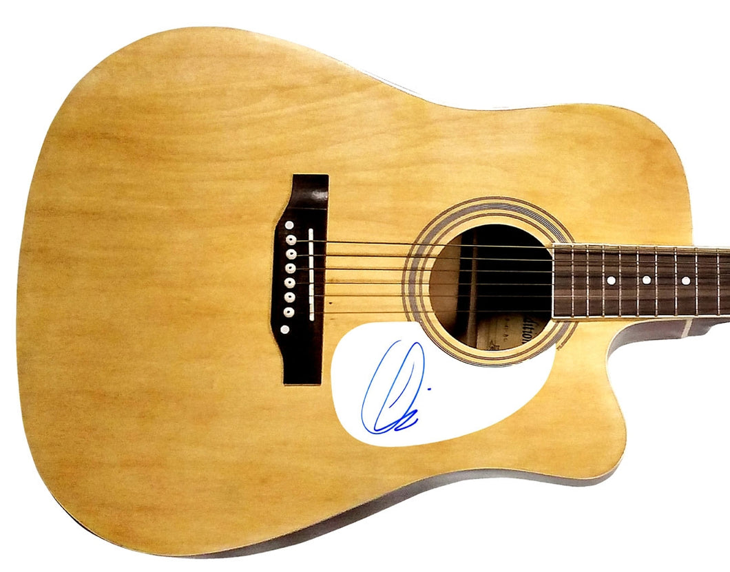 Maroon 5 Adam Levine Autographed Signed Acoustic Guitar