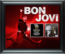 Load image into Gallery viewer, Jon Bon Jovi Autographed Signed Custom Framed 2020 CD Album Display
