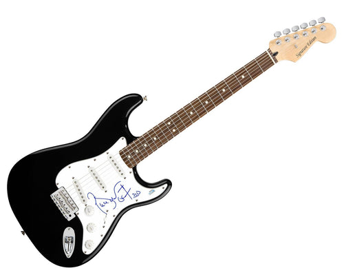 Pierce Brosnan Autographed Signed Guitar James Bond 007
