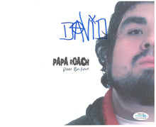Load image into Gallery viewer, Dave Buckner Autographed Signed 8x10 Papa Roach Photo
