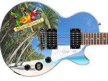 Load image into Gallery viewer, Jimmy Buffett Margaritaville Signed Custom Epiphone Photo Graphics Guitar
