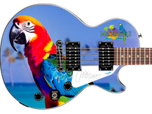 Load image into Gallery viewer, Jimmy Buffett Margaritaville Signed Custom Epiphone Commemorative Guitar
