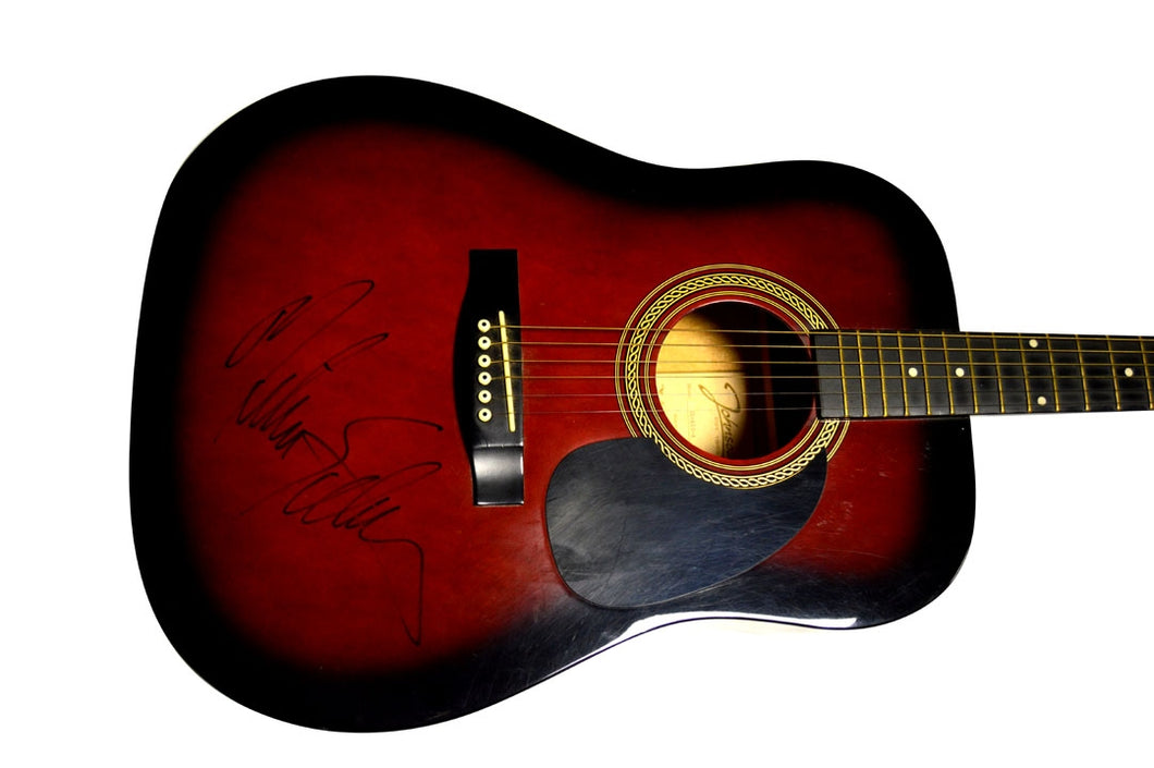 Melissa Etheridge Autographed Signed Acoustic Guitar