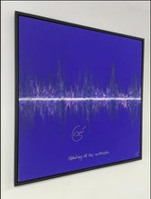 Load image into Gallery viewer, Eric Clapton Autographed Crossroads Soundwaves Artwork 24x24 Canvas ACOA ACOA
