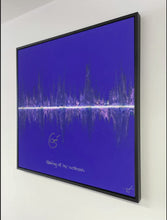 Load image into Gallery viewer, Eric Clapton Autographed Crossroads Soundwaves Artwork 24x24 Canvas ACOA ACOA
