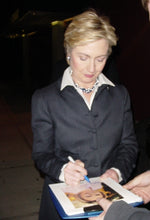 Load image into Gallery viewer, Hillary &amp; Chelsea Clinton Autographed 12x14 Photo w Bill ACOA
