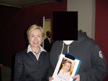 Load image into Gallery viewer, Hillary &amp; Chelsea Clinton Autographed 12x14 Photo w Bill ACOA

