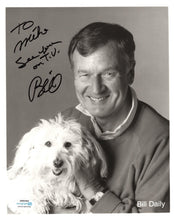 Load image into Gallery viewer, Bill Daily I Dream of Jeanie Autographed Signed 8x10 Dog Photo
